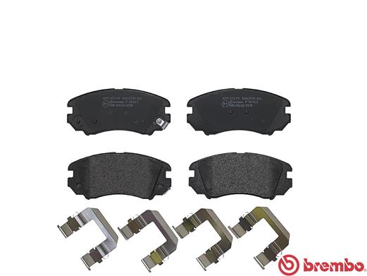 A.B.S. P 30 043 BREMBO Bremsbelagsatz, Scheibenbremse
